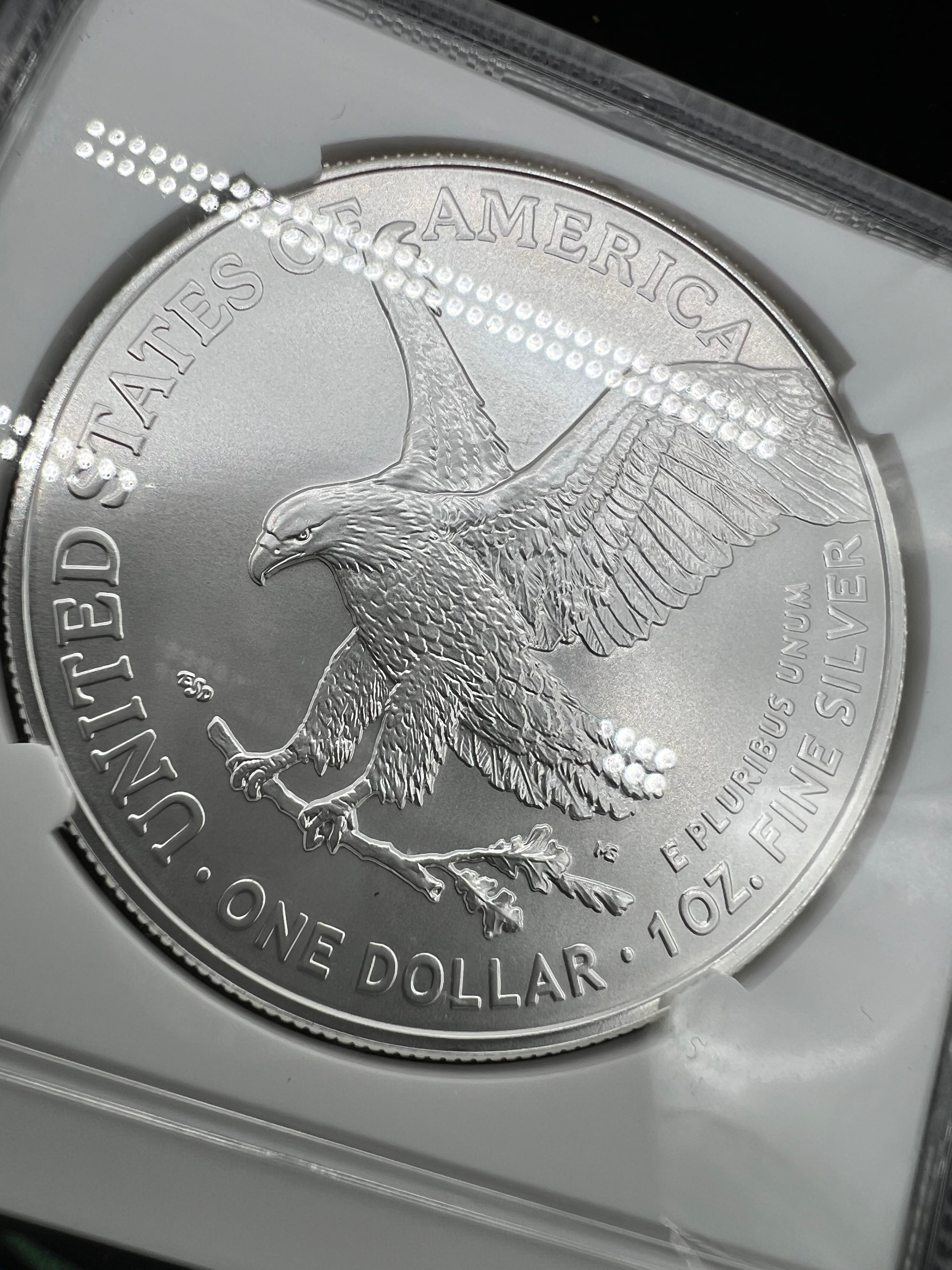 2021 T2 MS70 American Silver Eagle