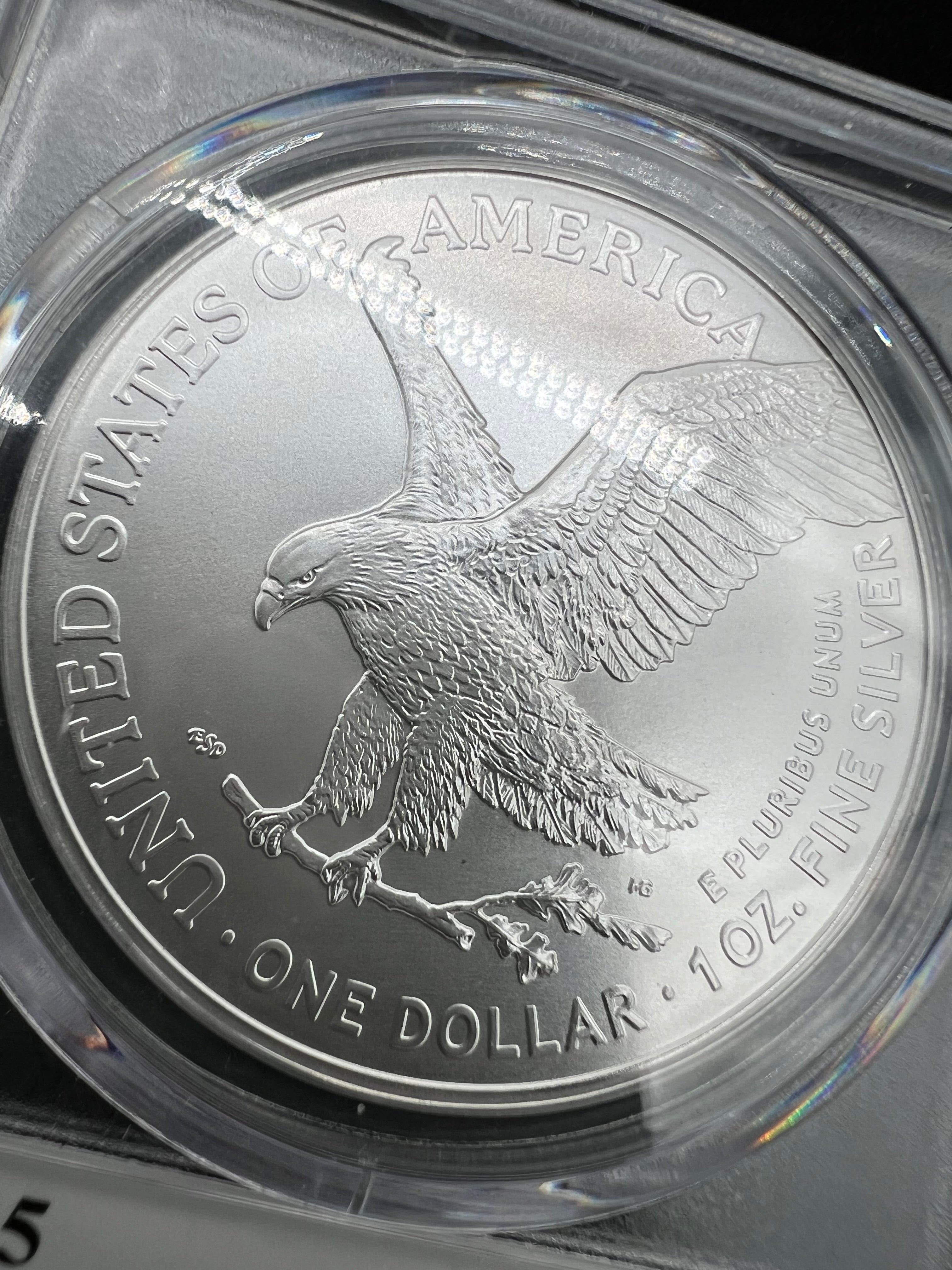 2025 MS70 American Silver Eagle PCGS