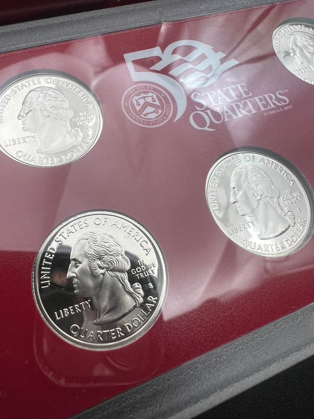 2001-S 90% Silver US Mint Silver Proof Set