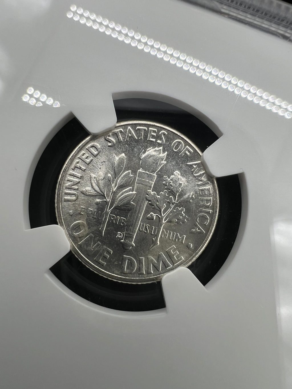 1955-D MS66 FT Roosevelt Dime NGC