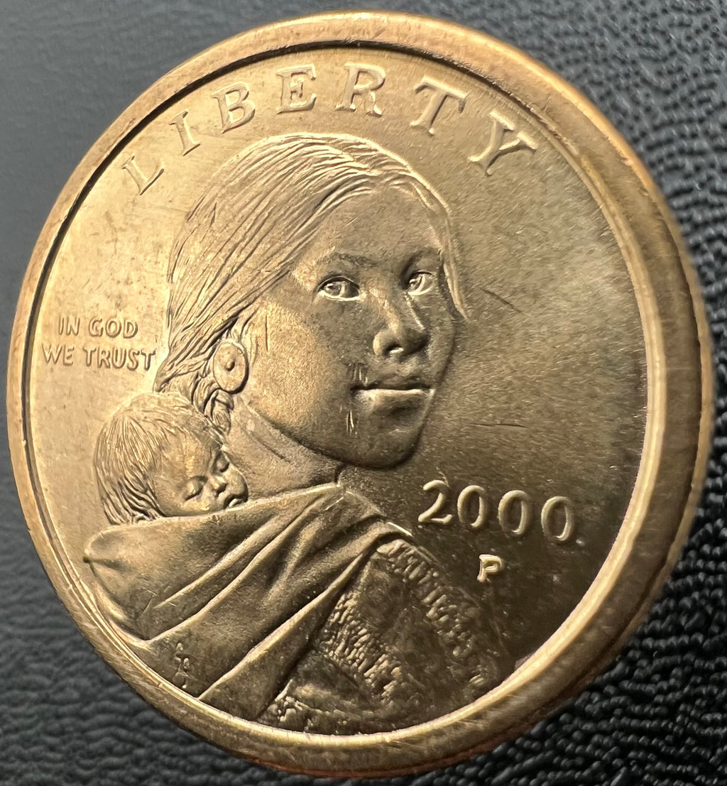 Wounded Eagle 2000 P Sacagawea Dollar FS-901