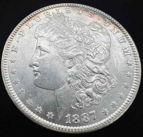 1887 Morgan Silver Dollar