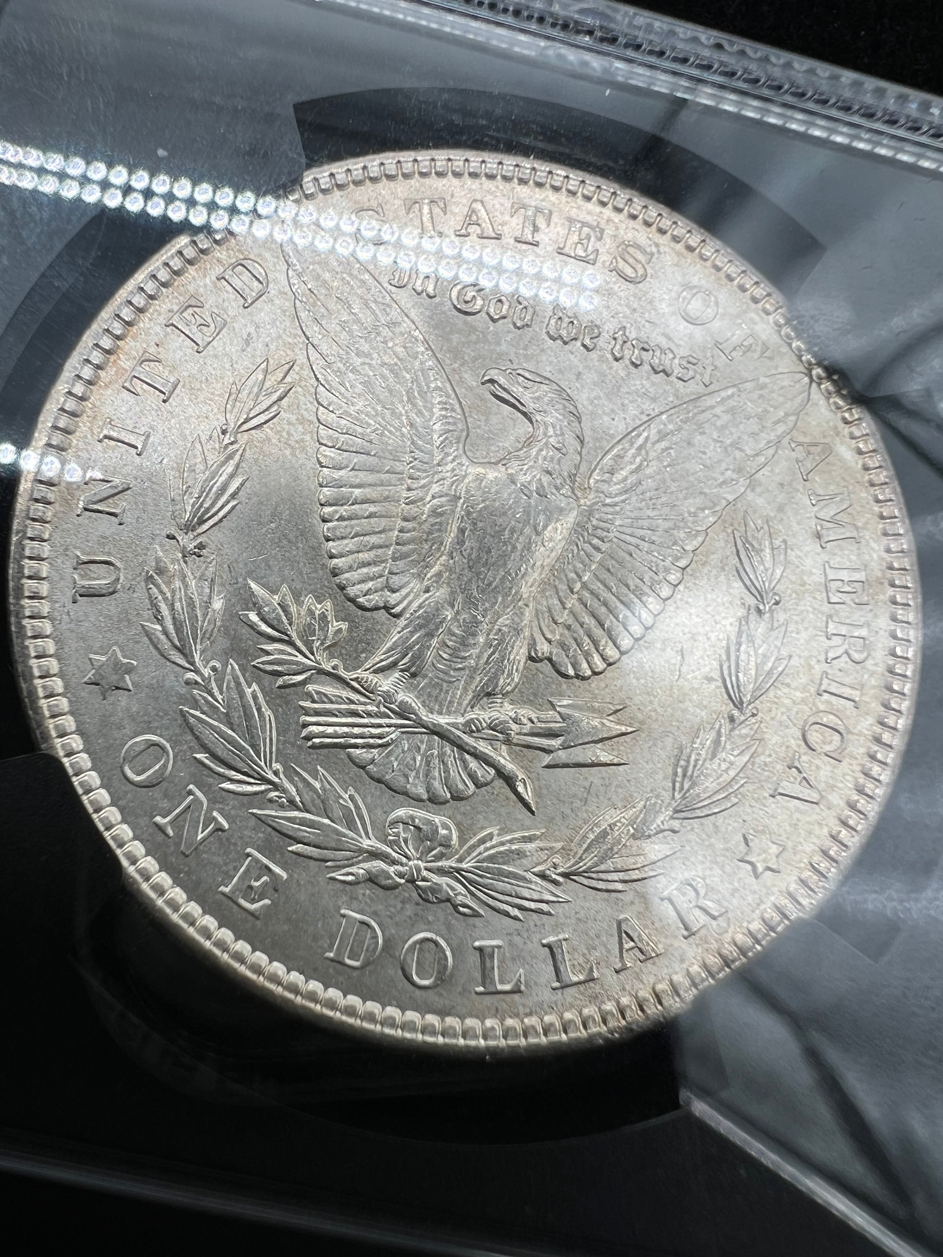 1902 MS64 Morgan Dollar NGC Black Core