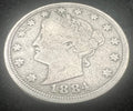 1884 V Nickel