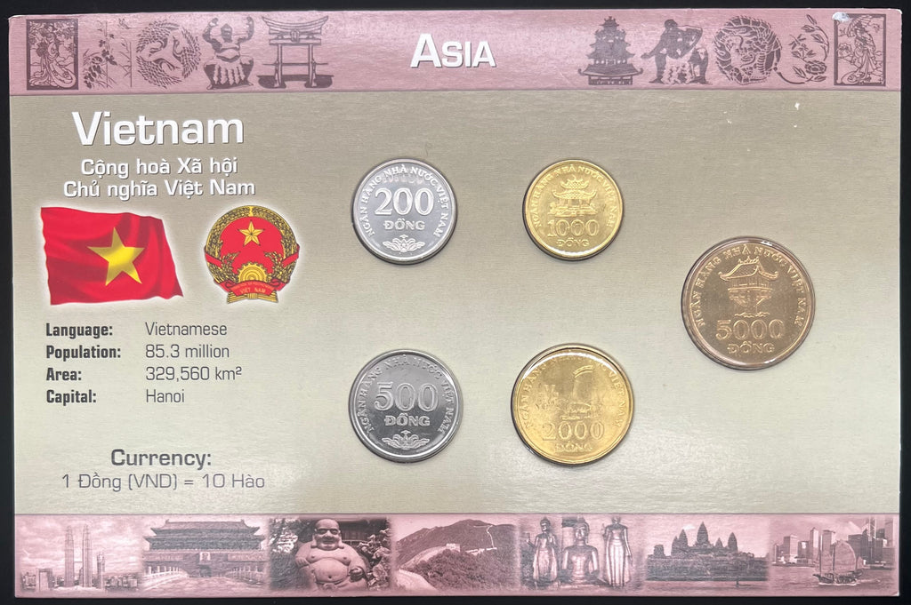 Vietnam Uncirculated Coin Set - Littleton Coin Co