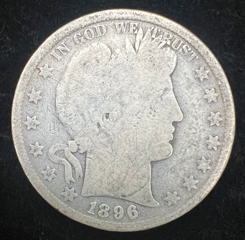 1896 Barber Half Dollar