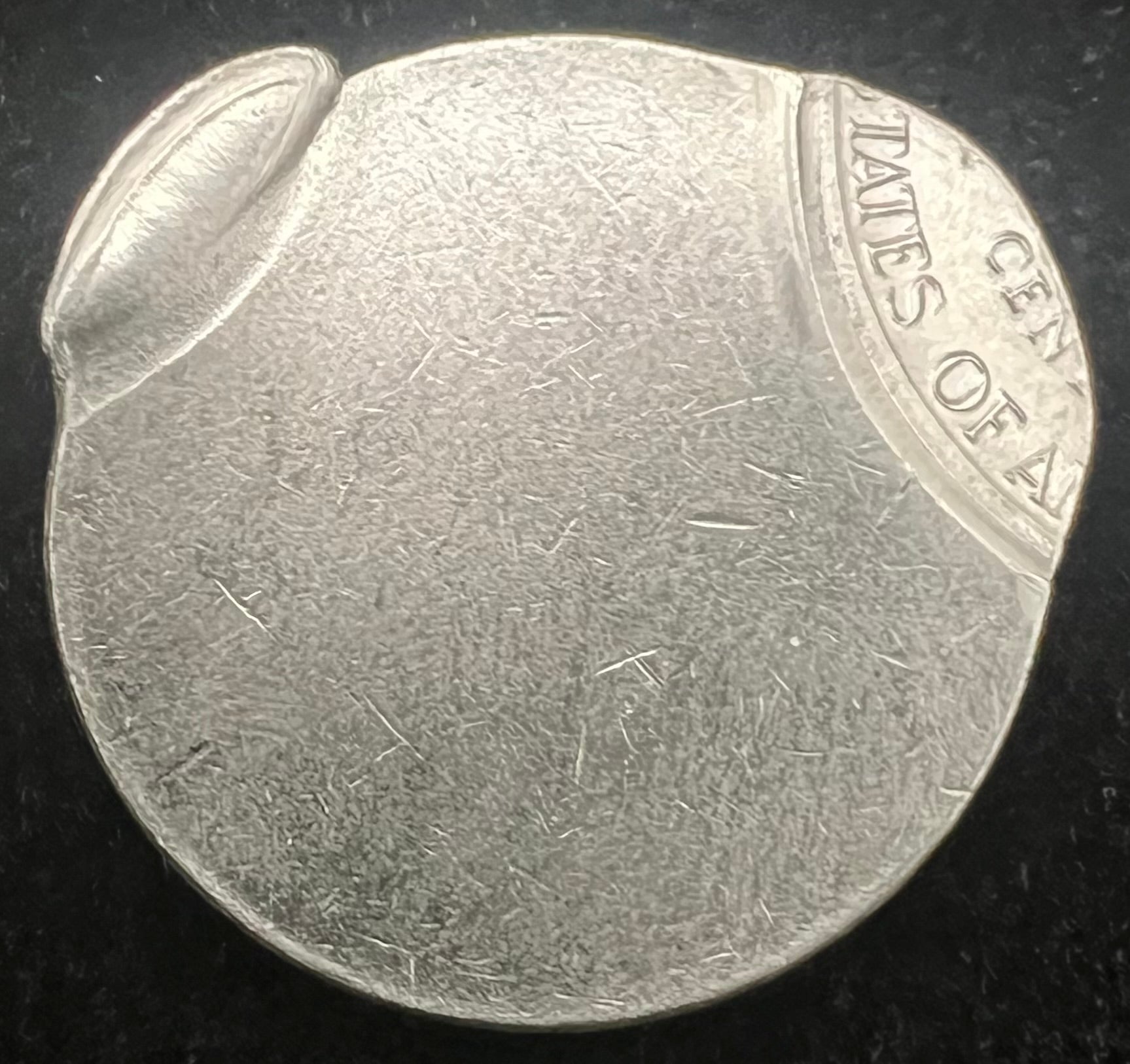Mint Error Double Struck Off Center Jefferson Nickel Saddle Struck