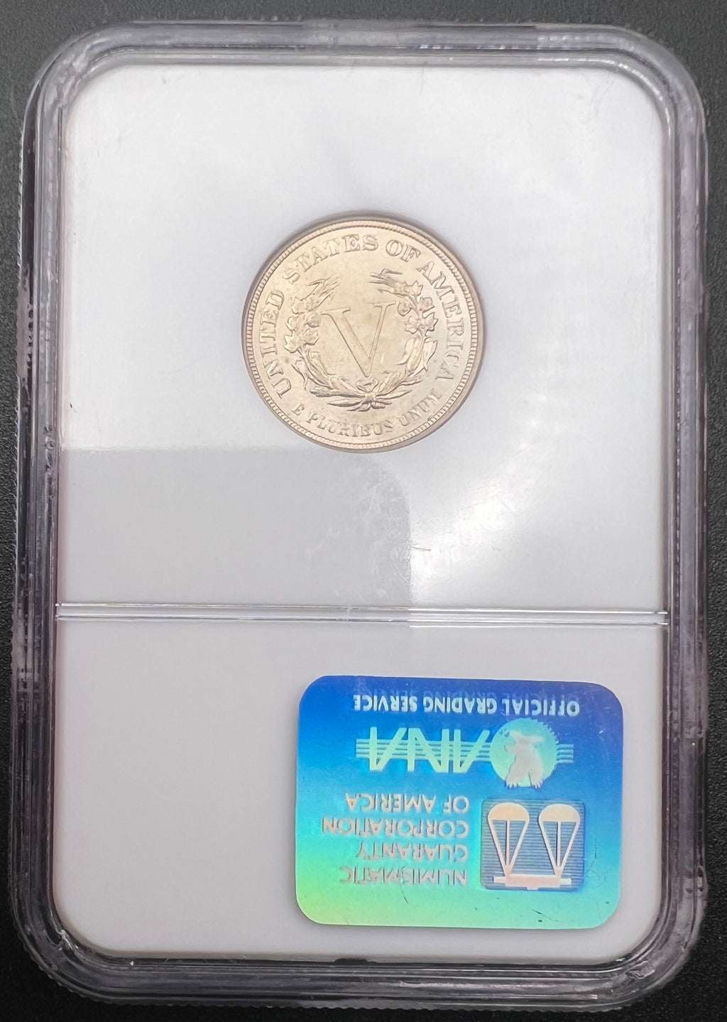 1883 MS66 No Cents V Nickel NGC