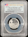 2022-S PR70 DCAM Silver Nina Otero-Warren Limited Edition Proof Set PCGS 1st Day