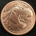 T-Rex 1oz Copper Round