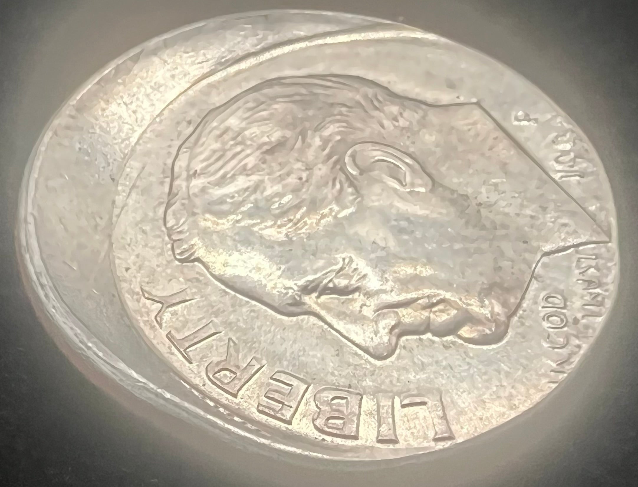 Mint Error Broadstruck Roosevelt Dime
