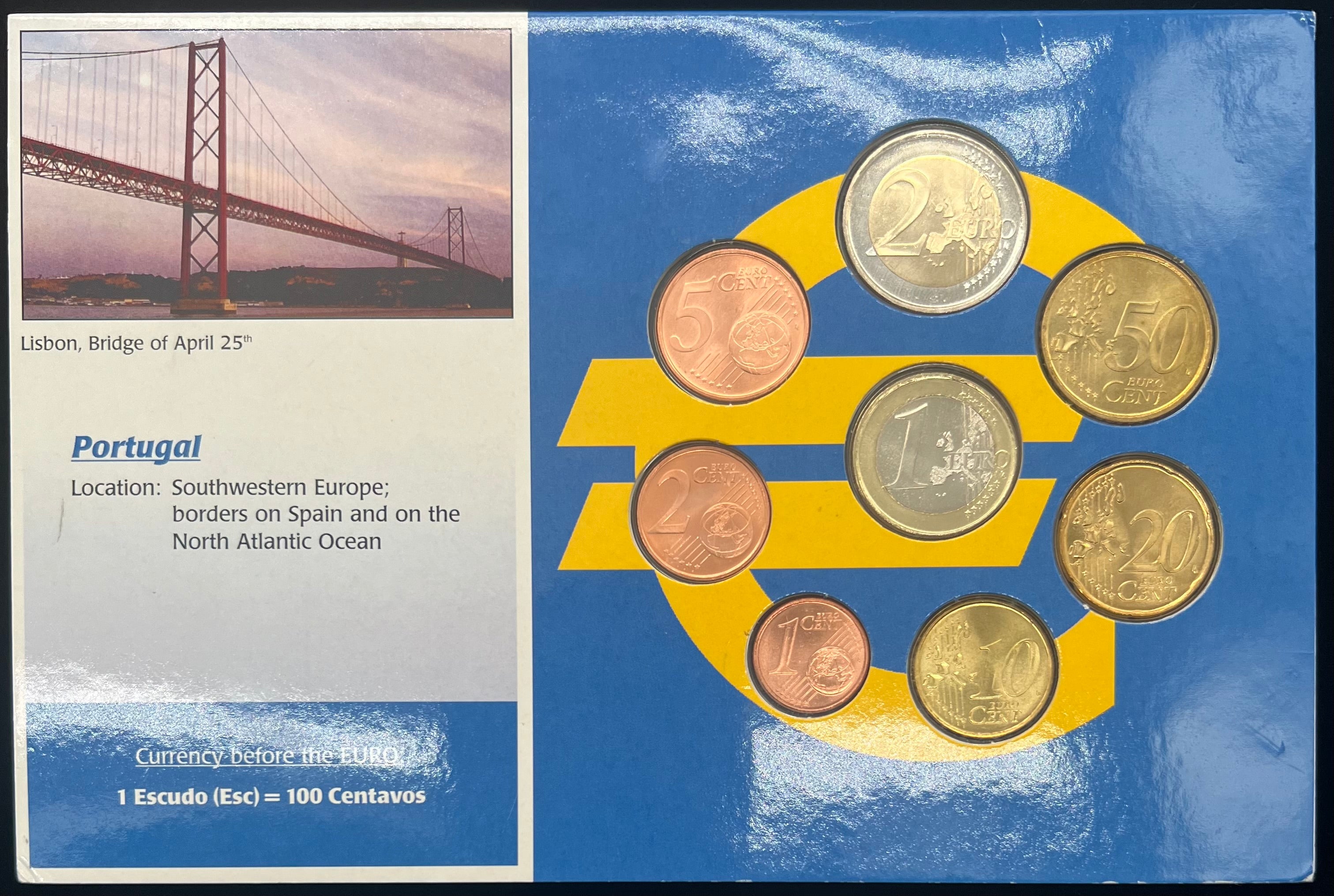 Portugal Uncirculated Coin Set - Littleton Coin Co