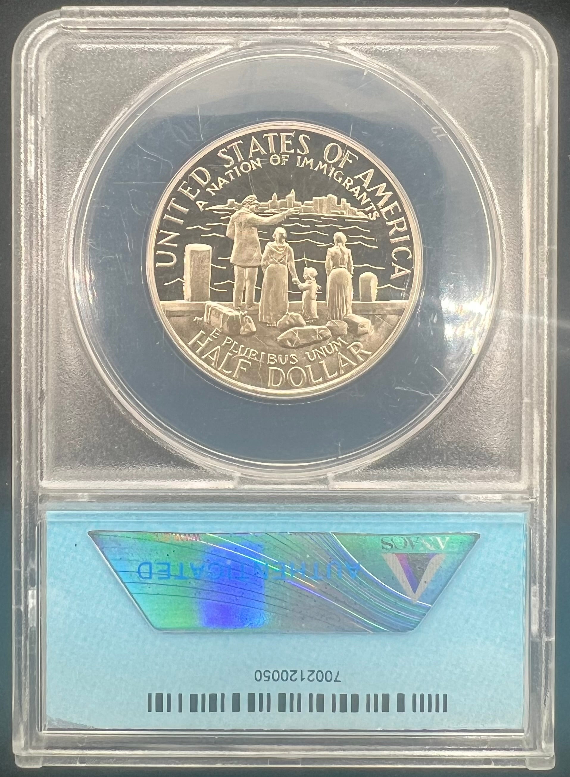 1989-S PR70 DCAM Statue Of Liberty Centennial Half Dollar ANACS
