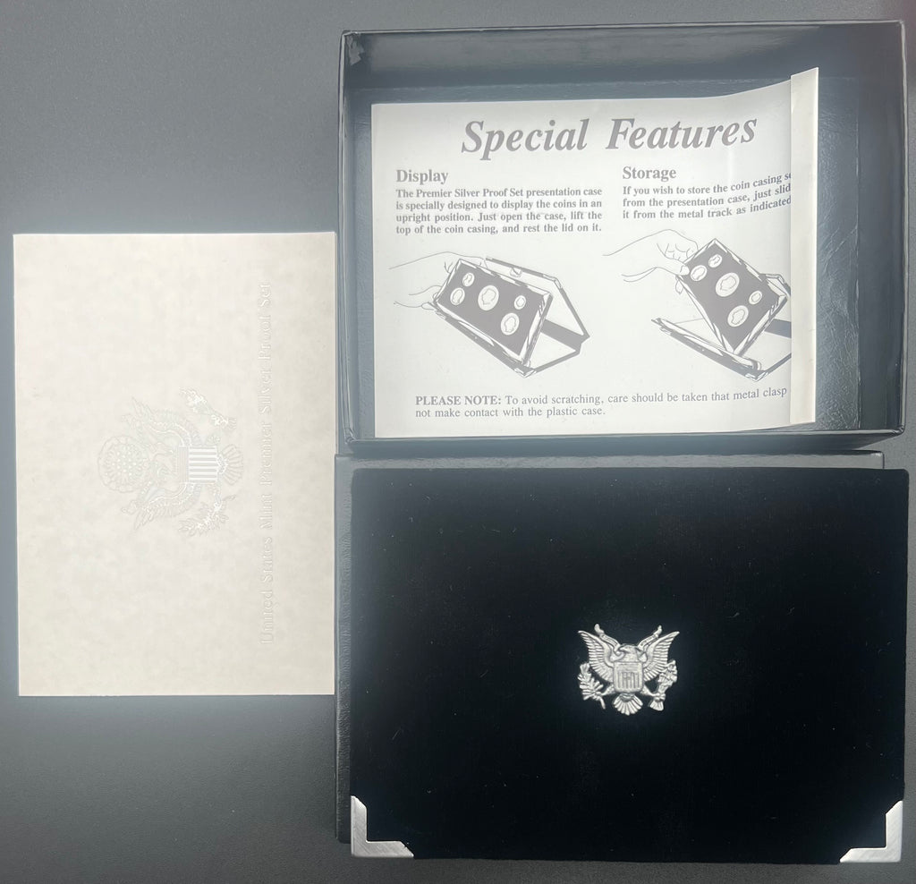 1992 90% Silver US Mint Premier Silver Proof Set