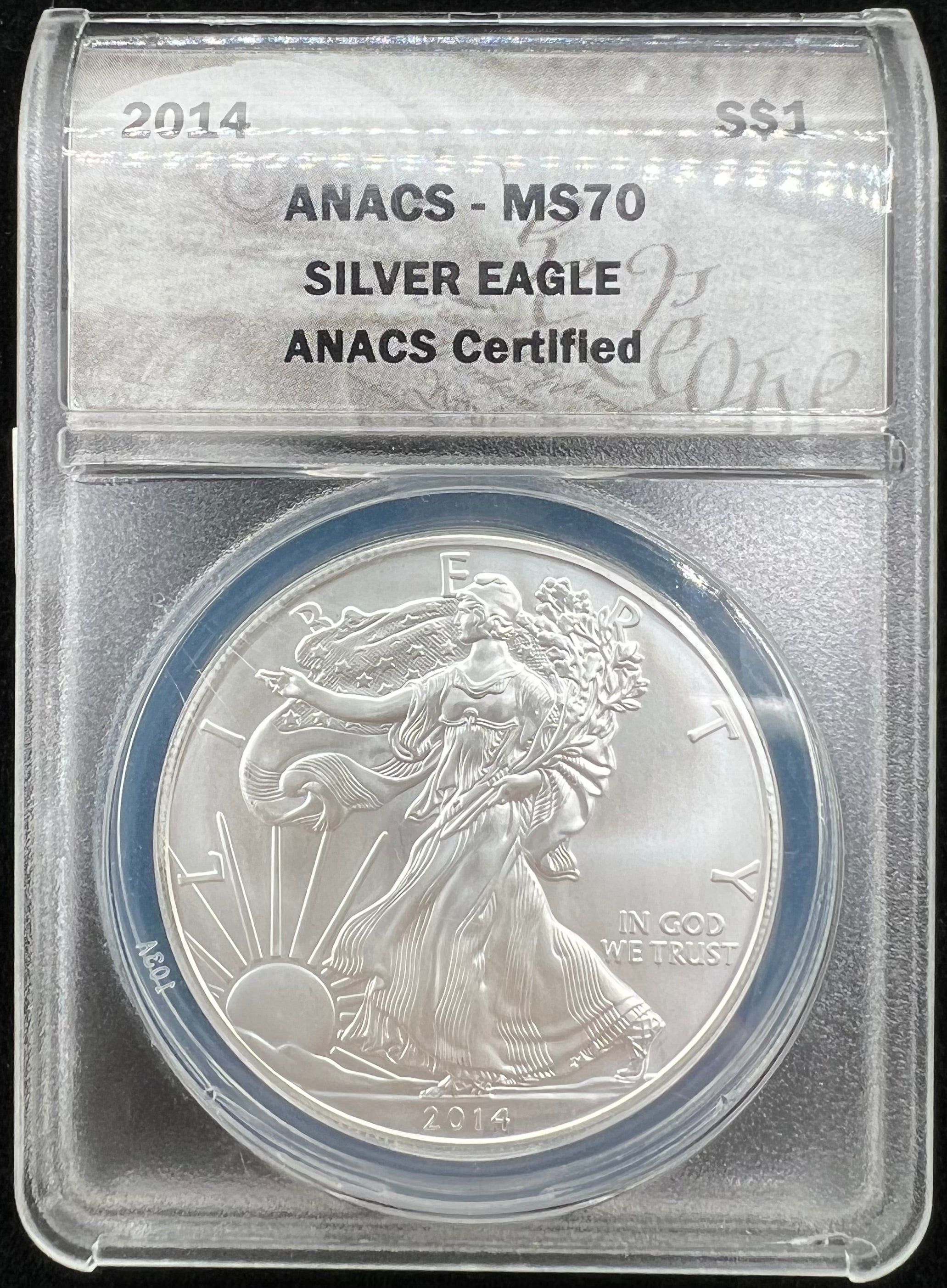 2014 MS70 American Silver Eagle ANACS