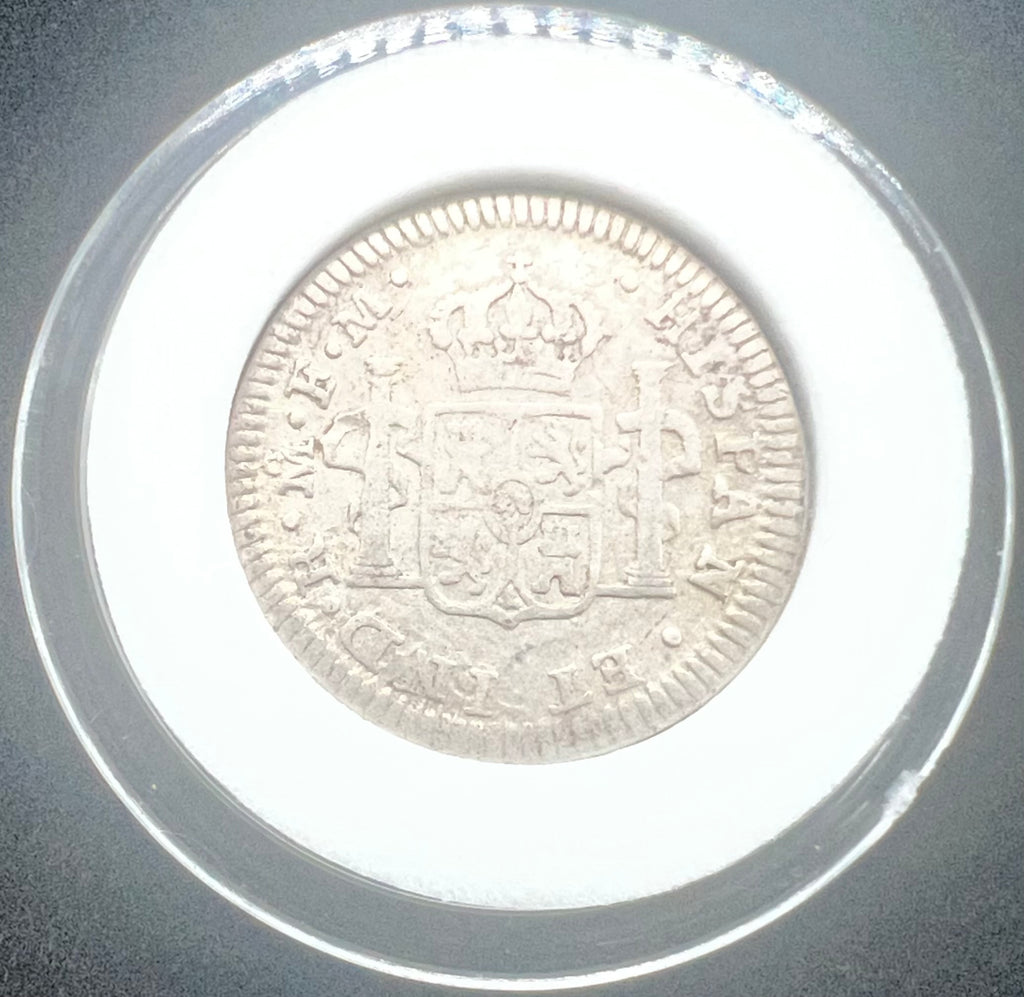 1785 1/2 Real Mexico Early US Colonial Coinage