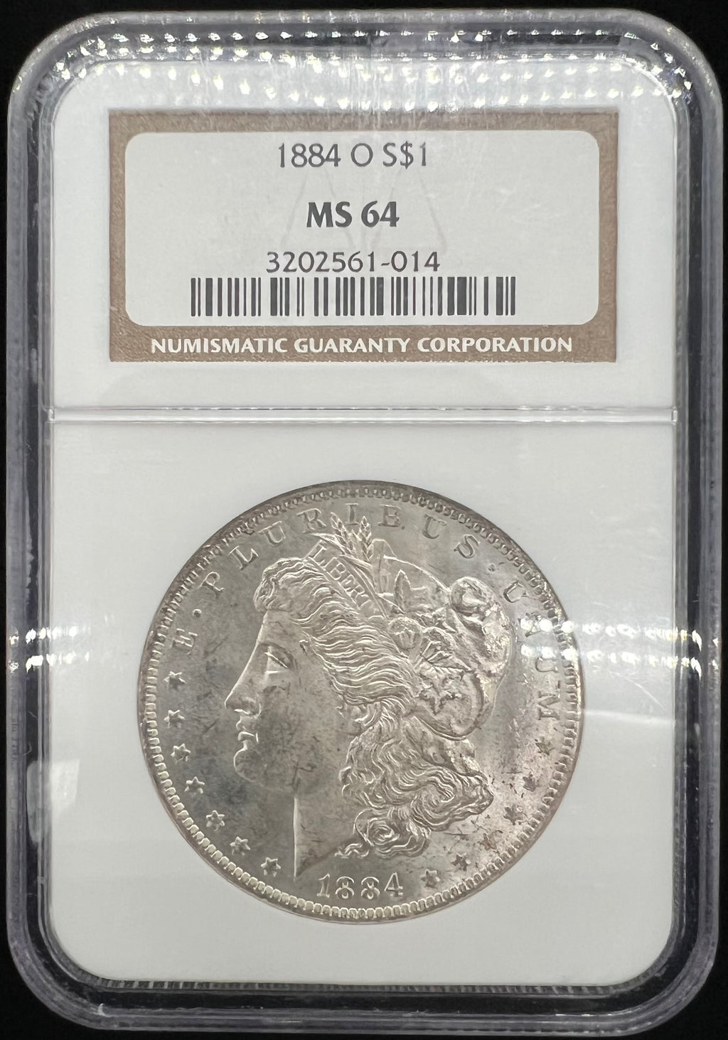 1884-O MS64 Morgan Silver Dollar NGC