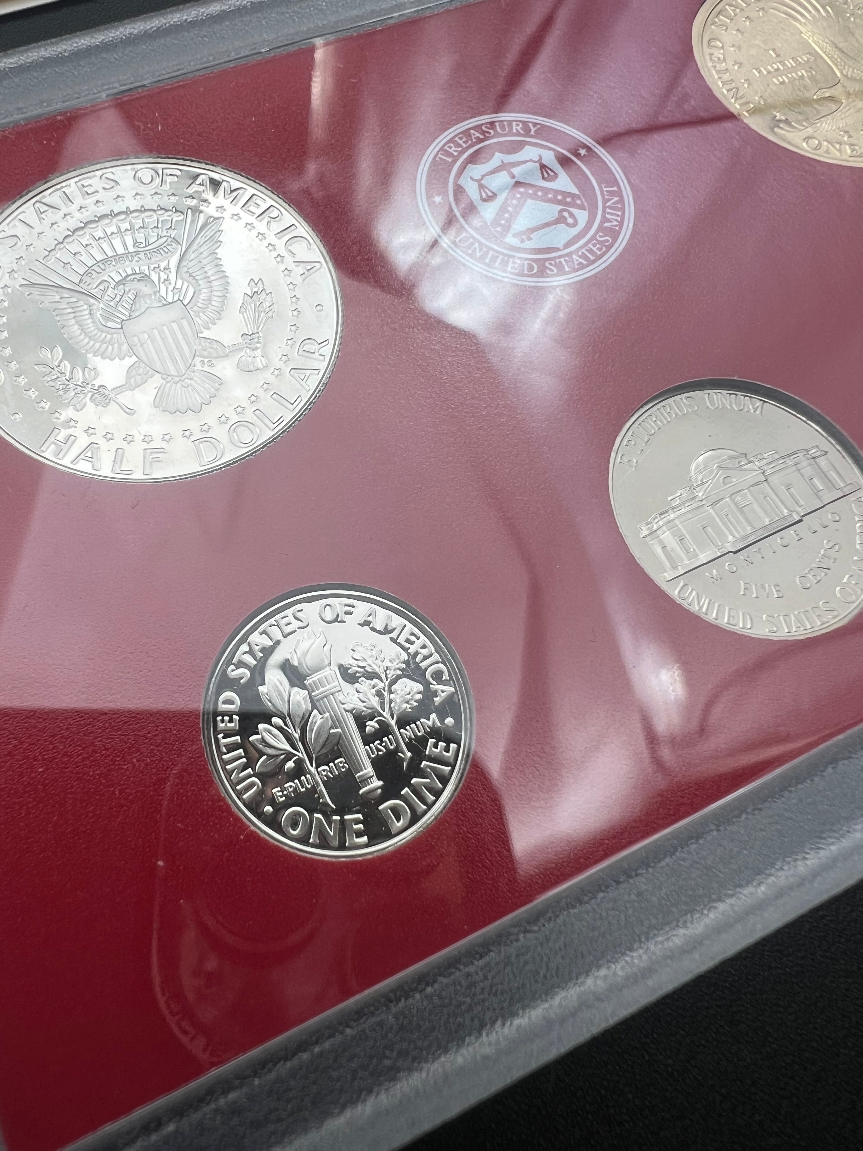 2001-S 90% Silver US Mint Silver Proof Set