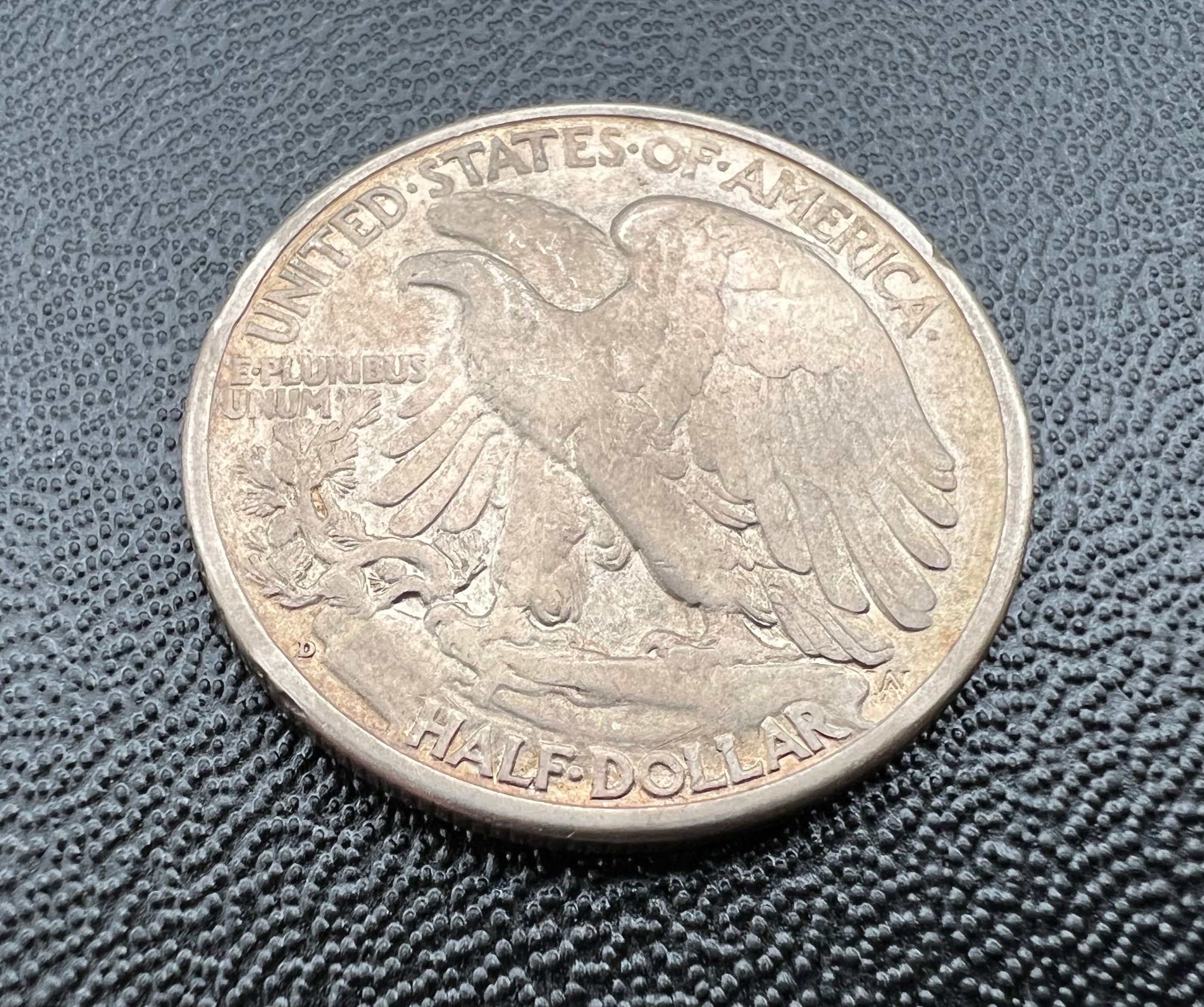 1938-D Walking Liberty Half Dollar
