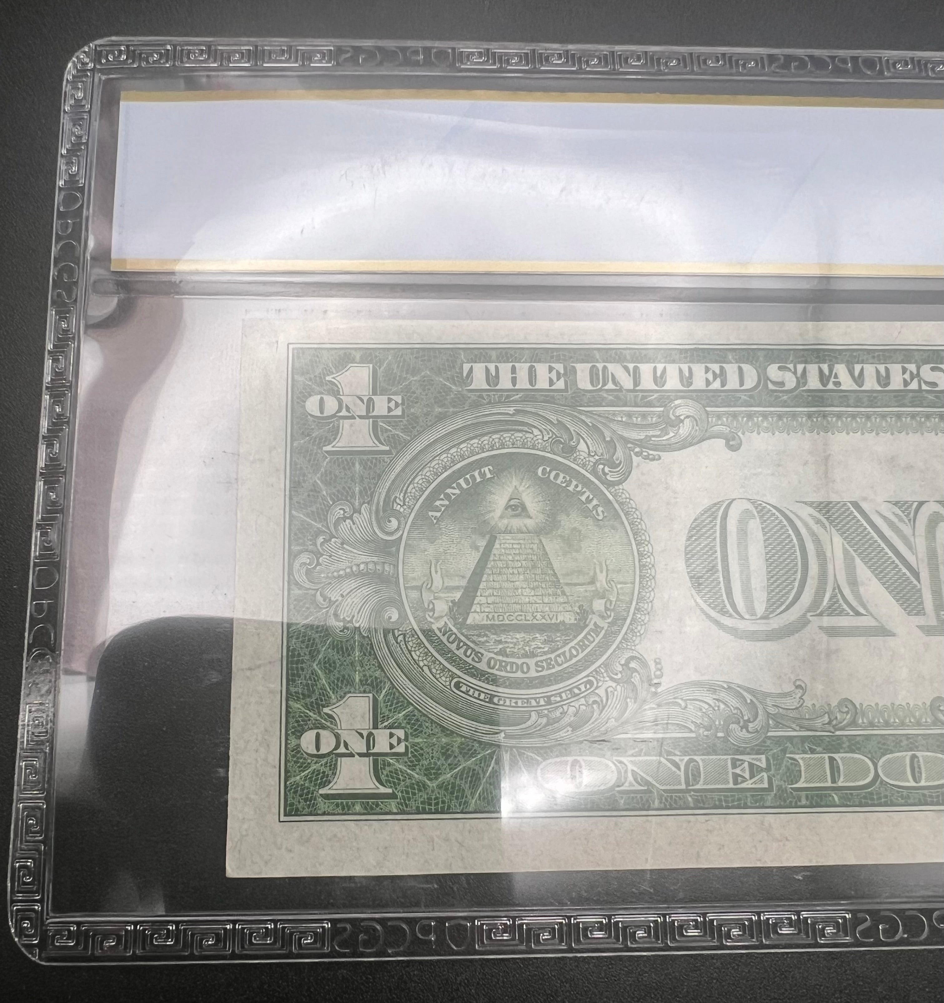 1935 A AU55 North Africa 1$ FR-2306 PCGS WW2 Emergency Issue