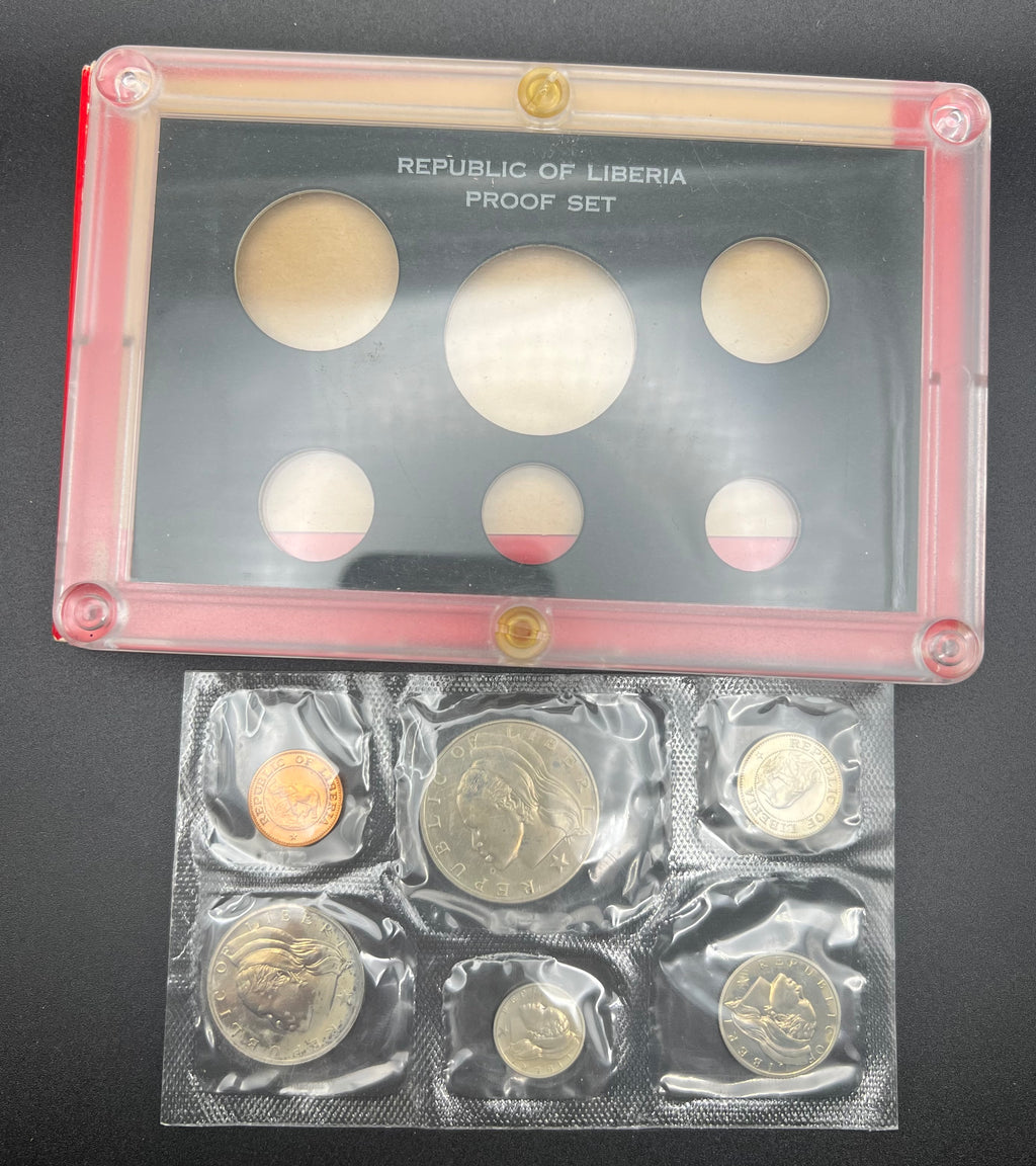 1970 Republic Of Liberia Proof Set