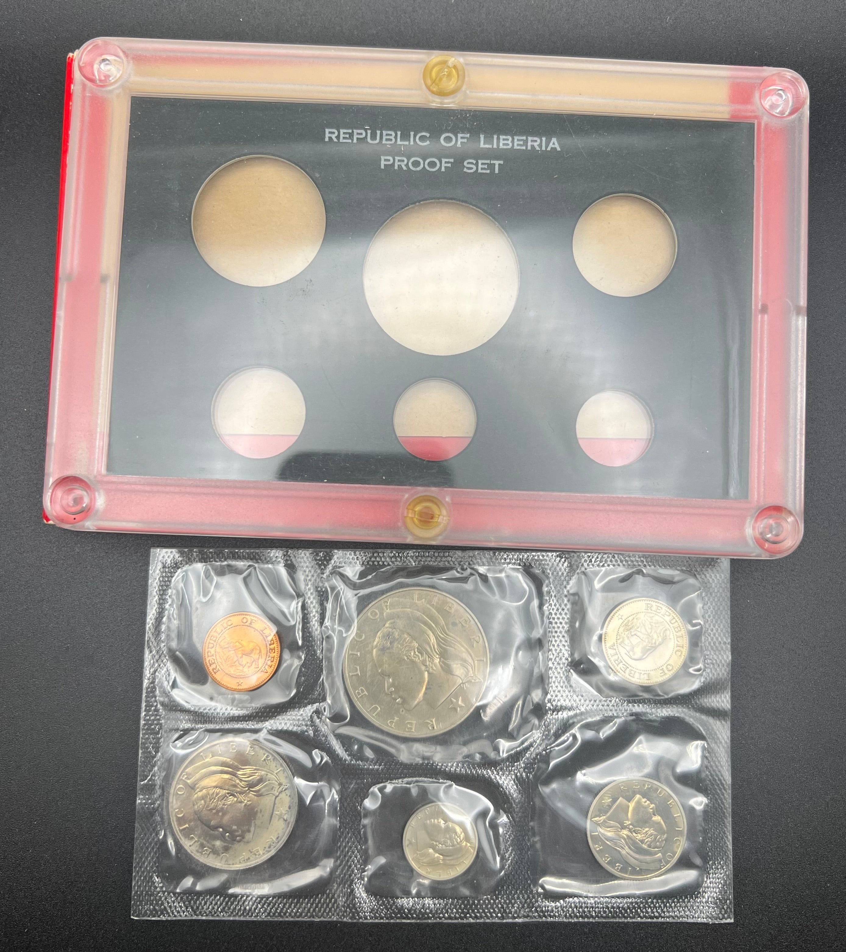 1970 Republic Of Liberia Proof Set