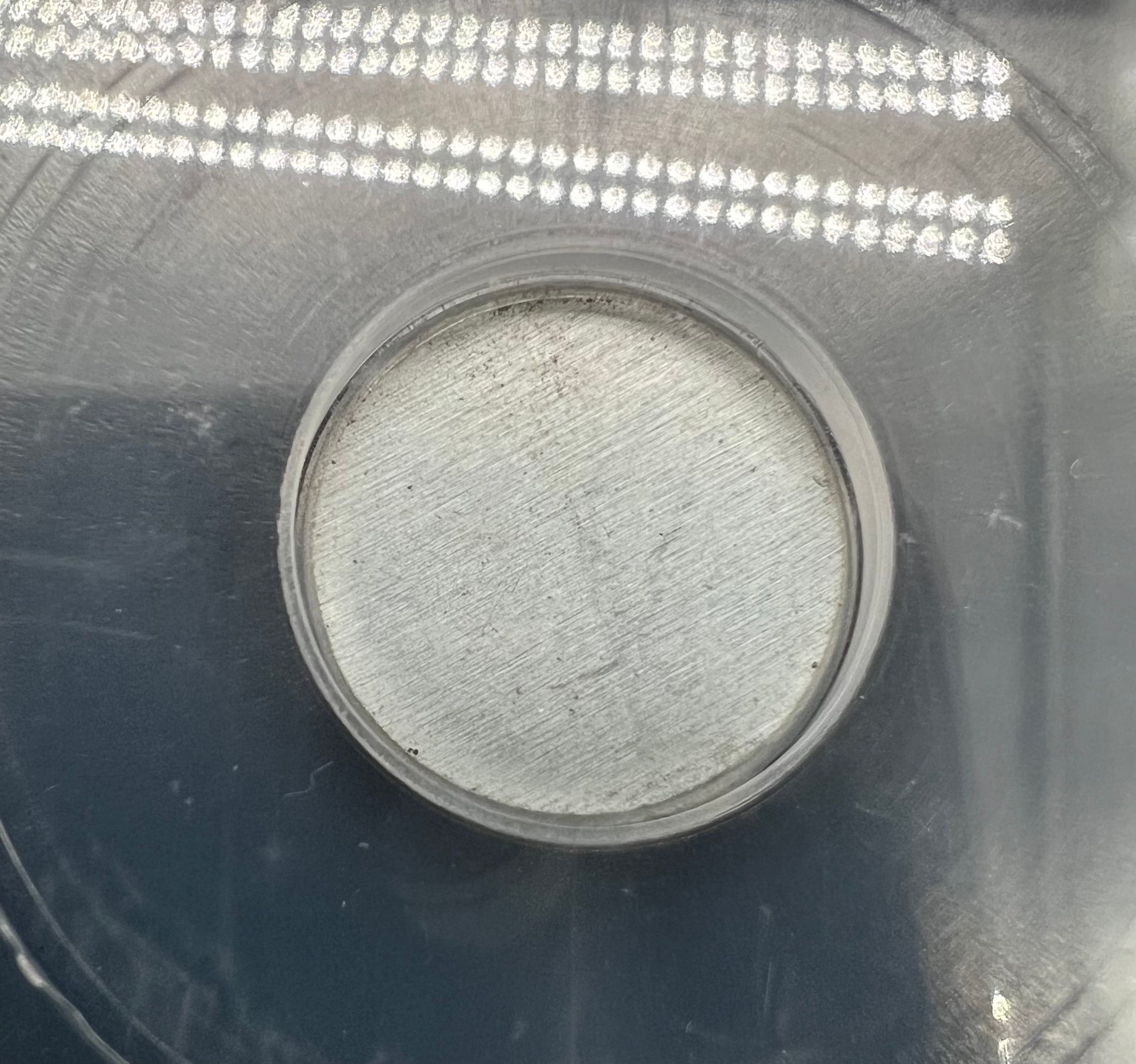 Mint Error Unplated Blank Cent Planchet ICG
