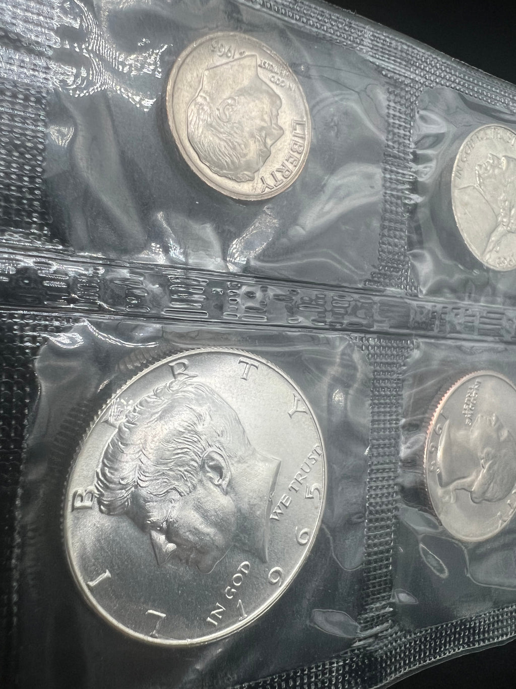 1965 Special Mint Set Cellophane