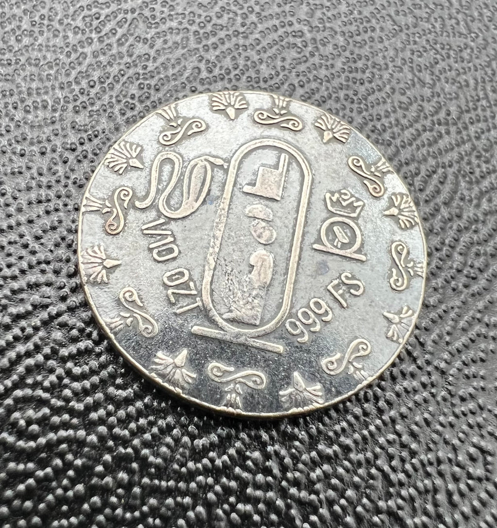 1/10th oz Egyptian Silver