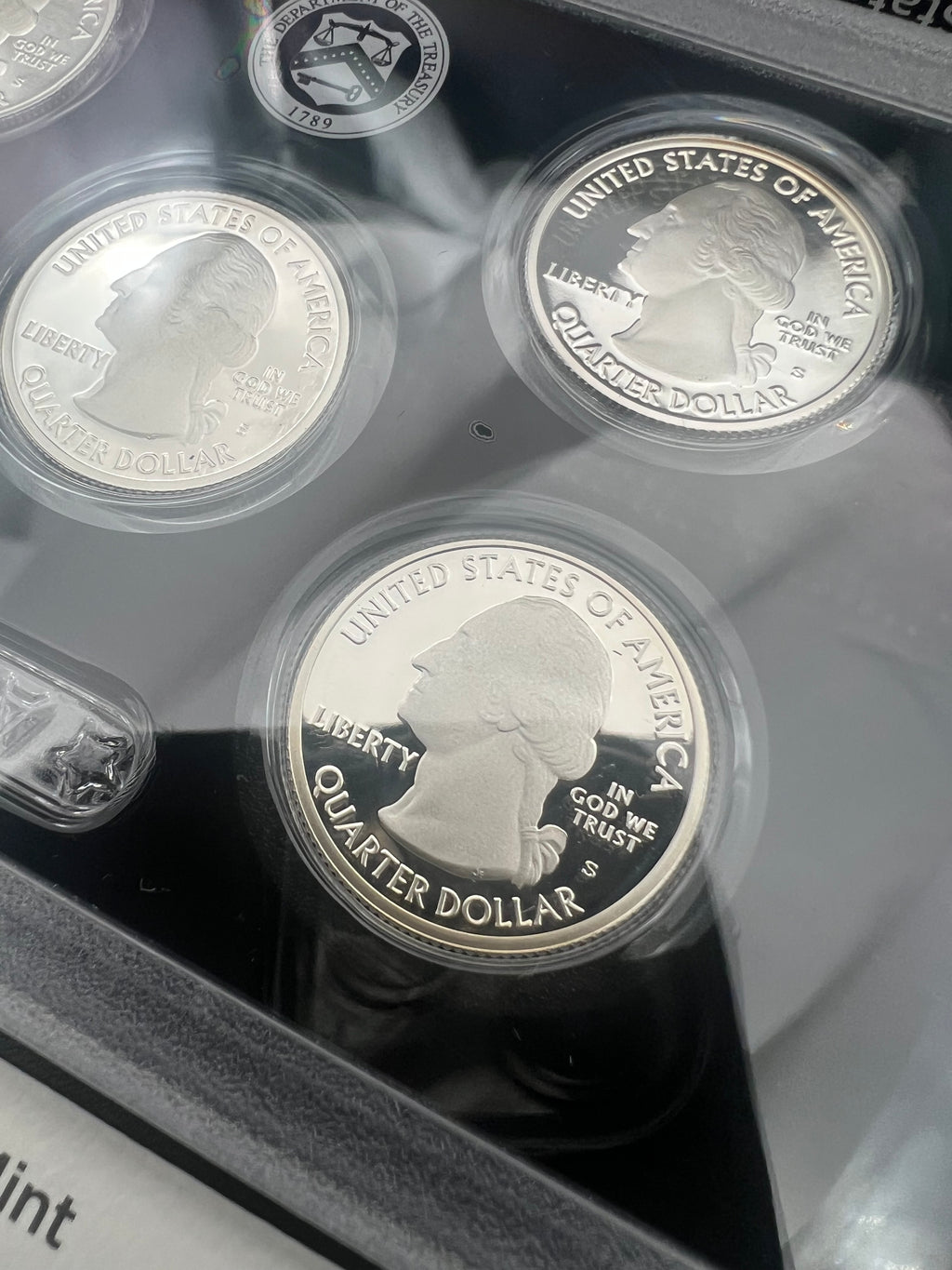 2018 90% Silver US Mint Proof America The Beautiful Silver Quarter Set (2 AVAILABLE)