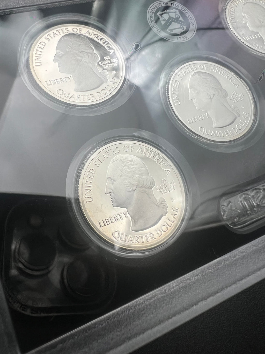 90% Silver 2018 America The Beautiful Proof Silver Quarter Set Third Party Packaging
