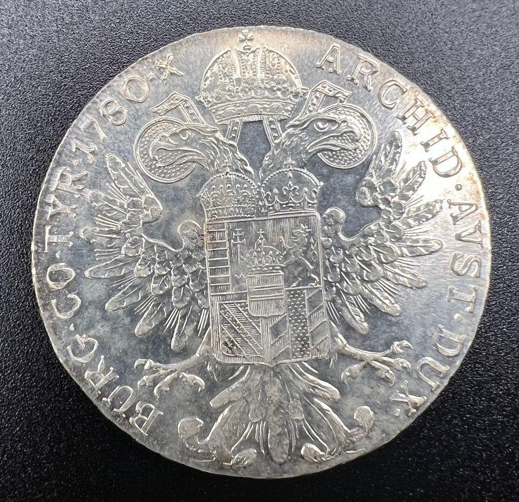 1780 Austria Maria Theresa Thaler Silver Restrike