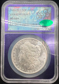 1880/79-S MS66+ CAC Top 100 Vam-8 Medium S Morgan Dollar NGC Purple Core