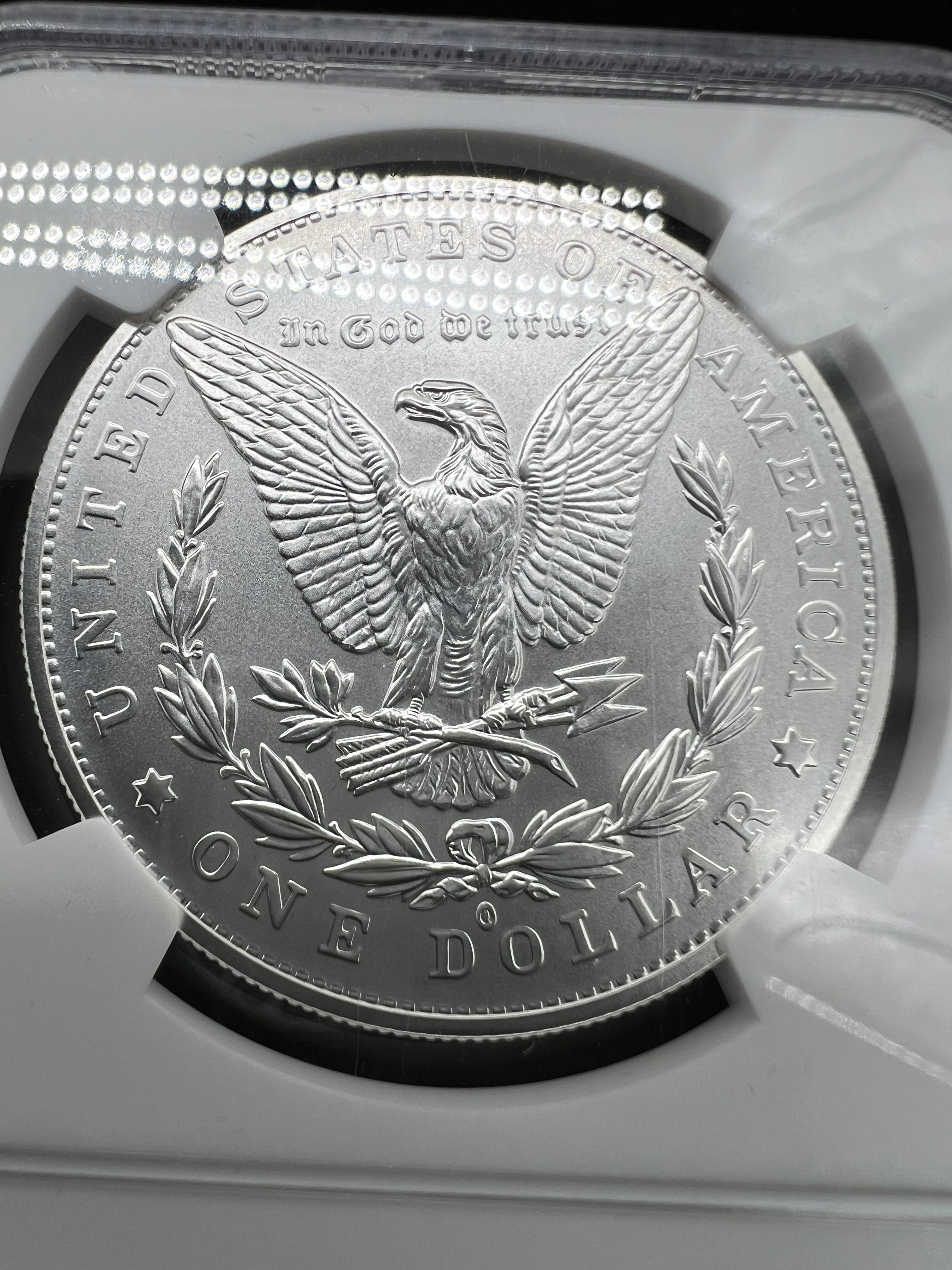 2021-O MS70 New Orleans Privy Morgan Dollar NGC