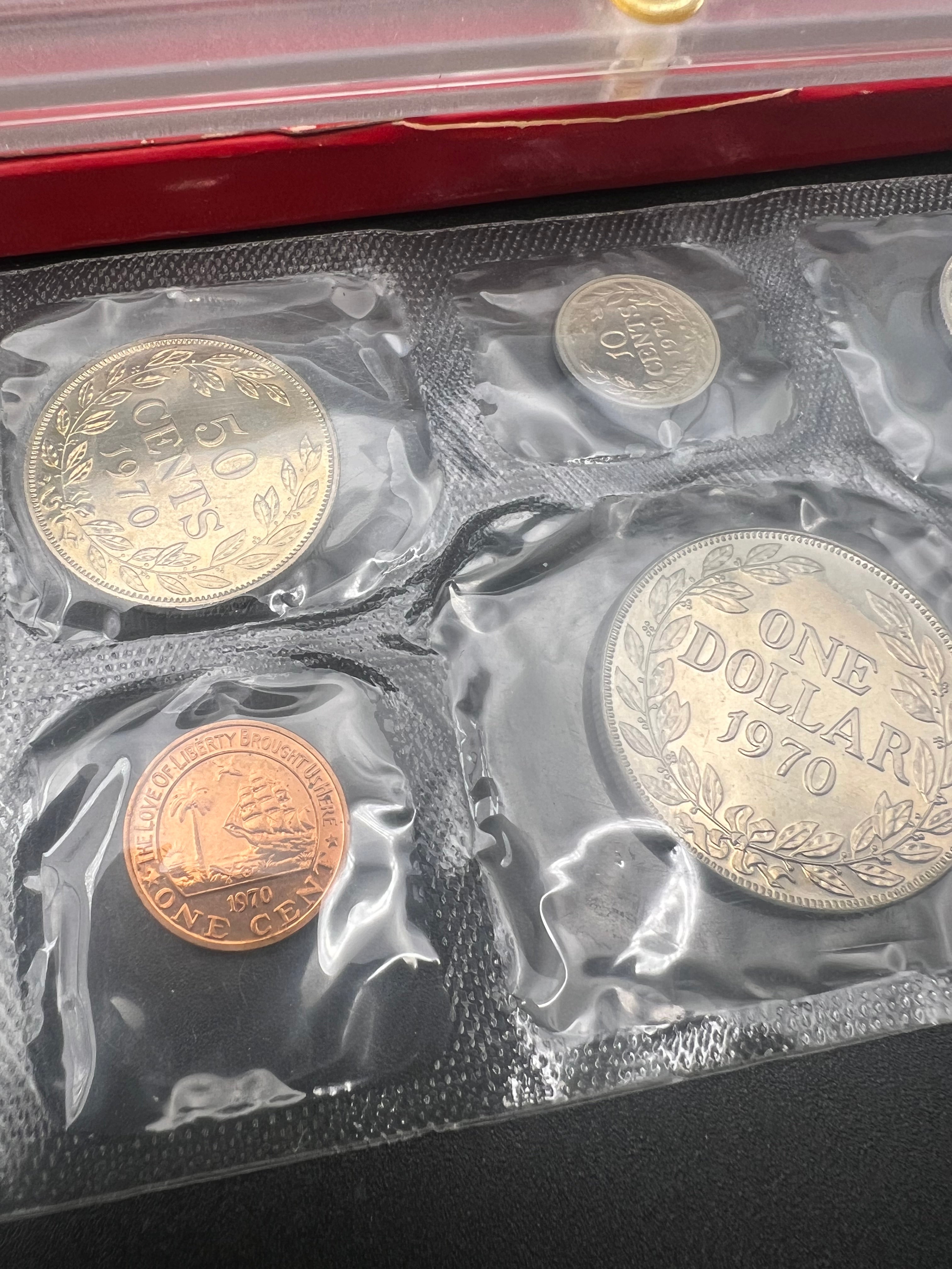 1970 Republic Of Liberia Proof Set