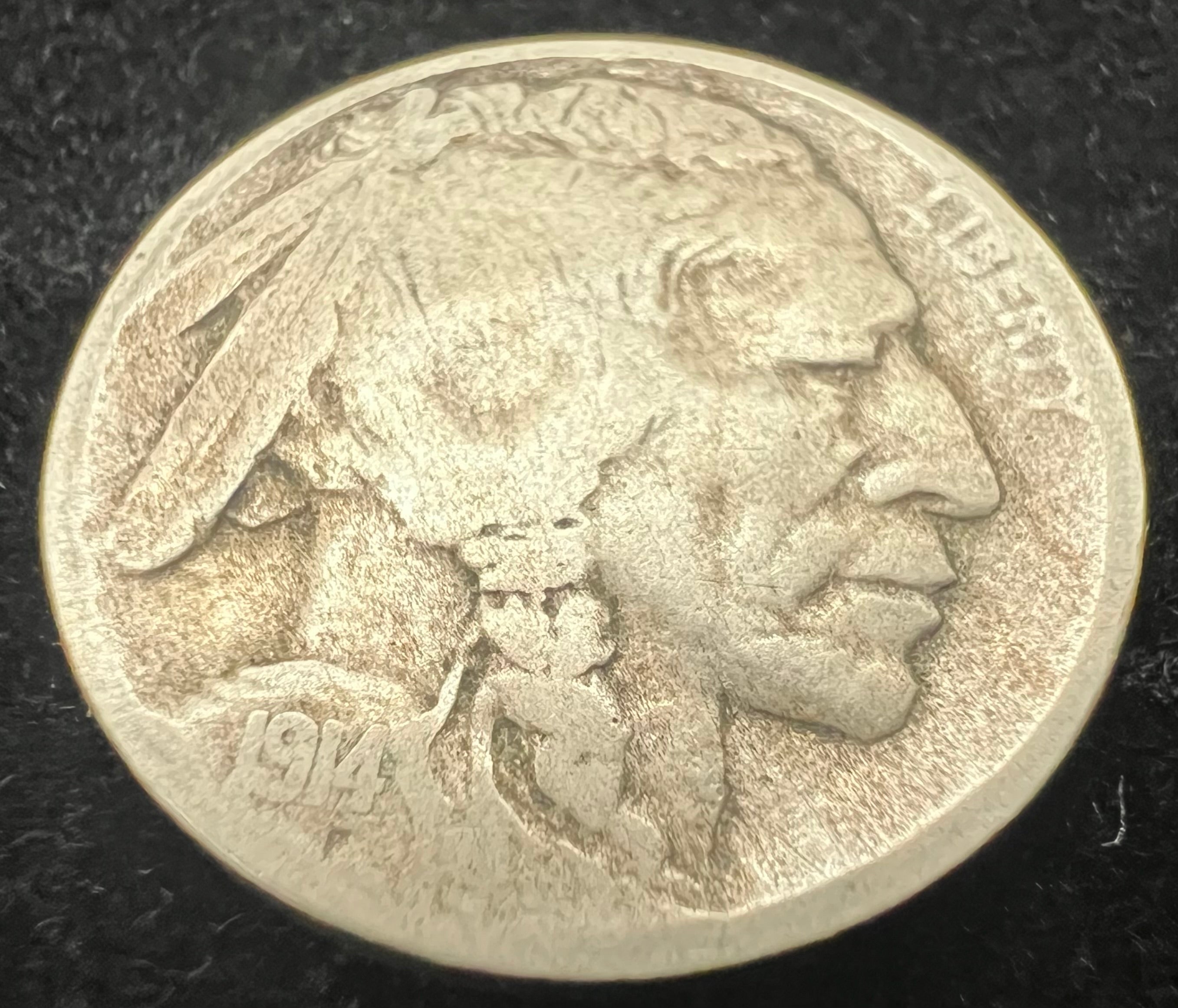 1914-D Buffalo Nickel