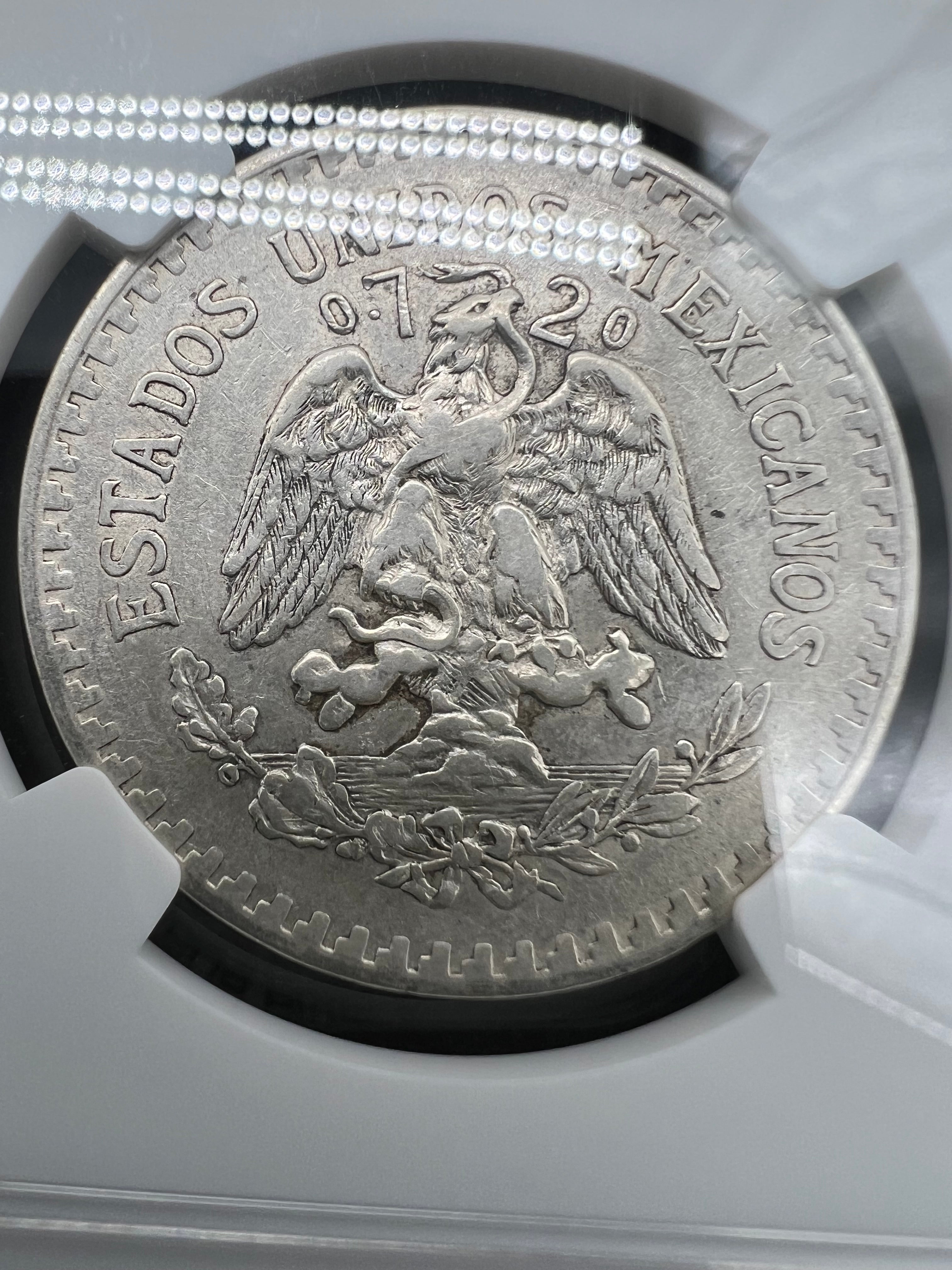 1920-M XF45 Mexico Un Peso NGC