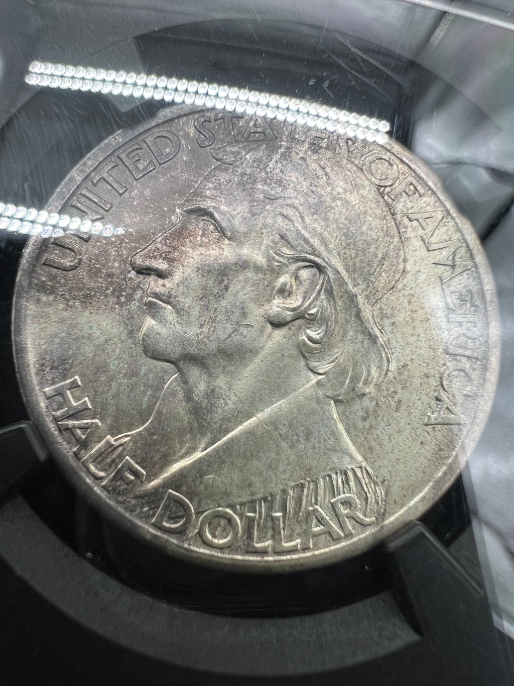 1936-S MS66 Boone Commemorative Half Dollar NGC Black Core