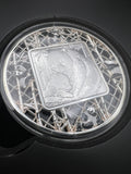 2021 Filigree Panda 2oz Silver Colorized Solomon Islands