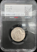 1927 MS64 FH Standing Liberty Quarter NGC Black Core