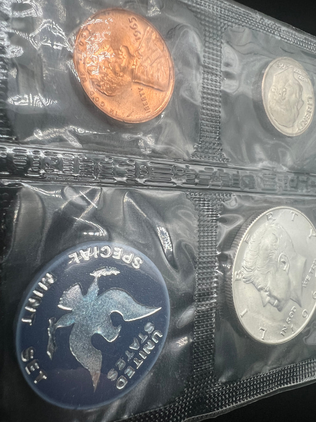 1965 Special Mint Set Cellophane