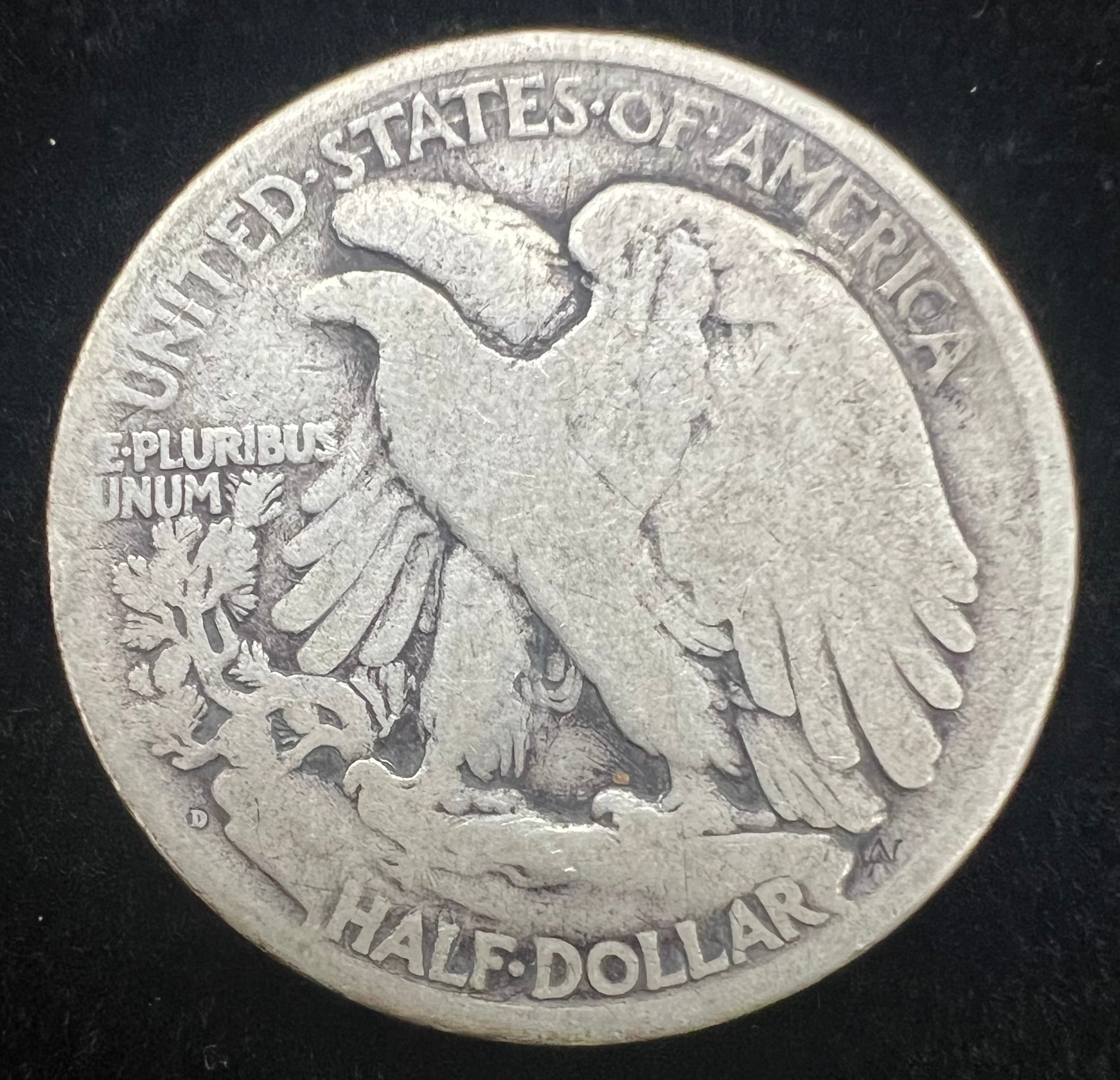 1919-D Walking Liberty Half Dollar
