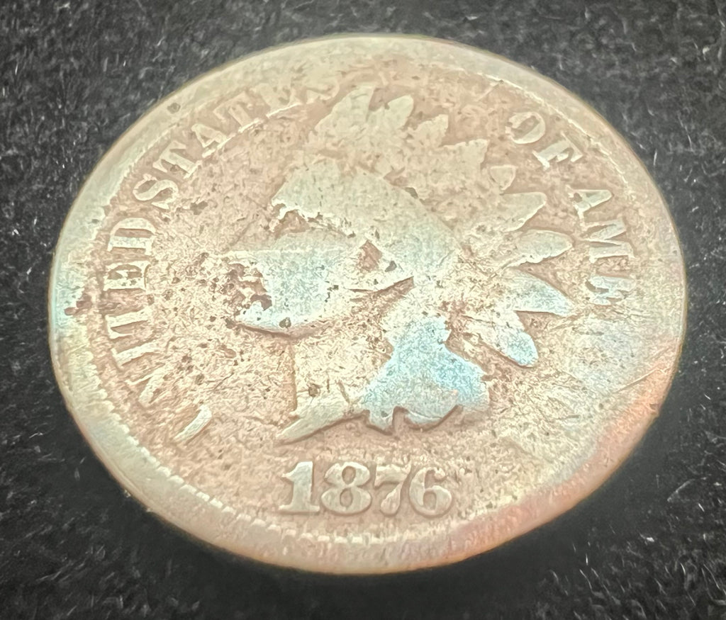 1876 Indian Head Cent