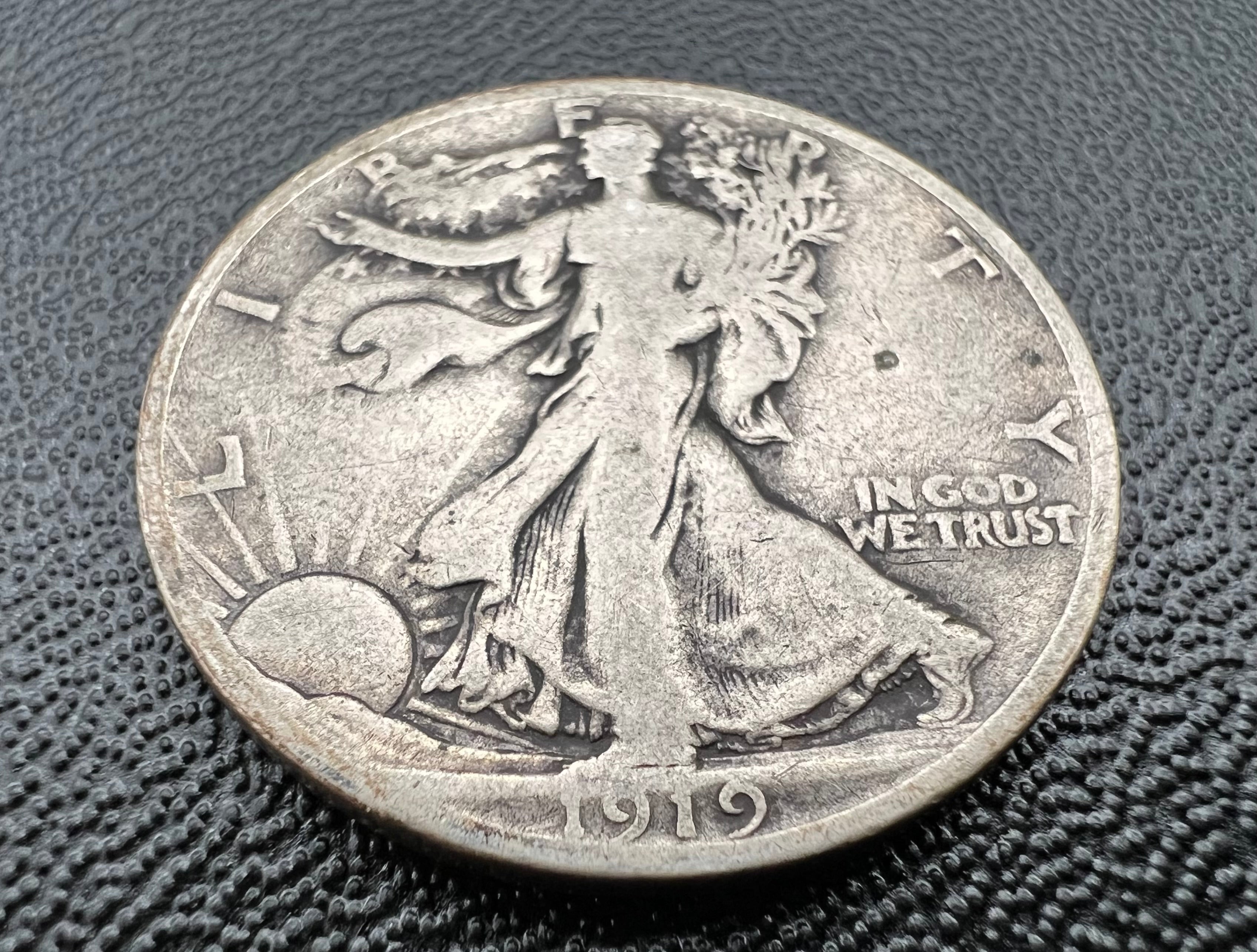1919-D Walking Liberty Half Dollar