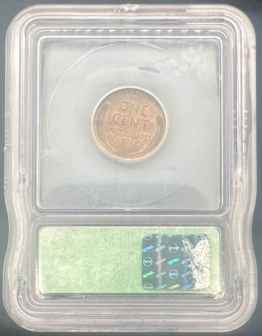 1928-D AU58 Lincoln Wheat Cent ICG