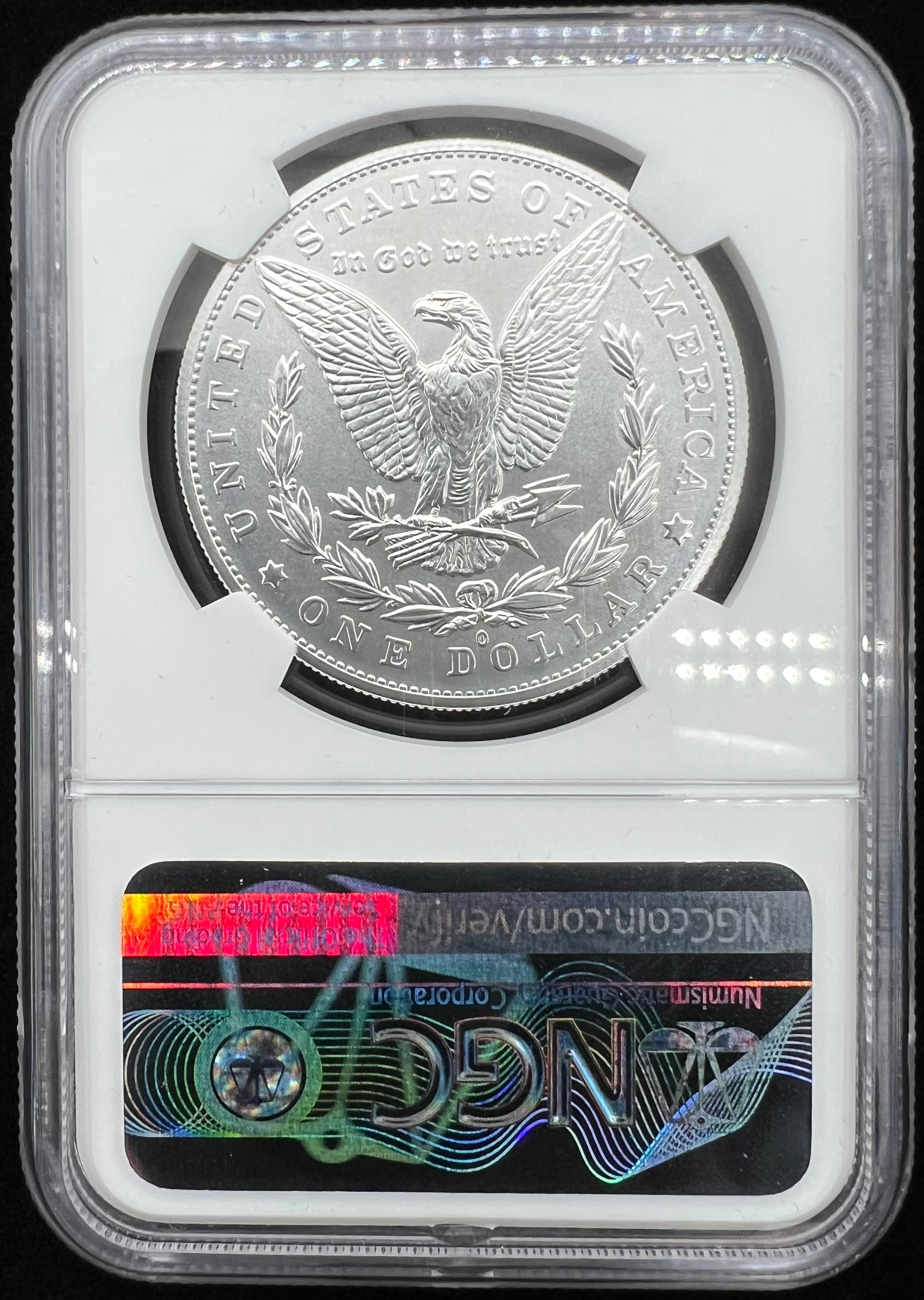 2021-O MS70 New Orleans Privy Morgan Dollar NGC