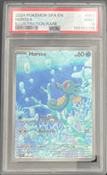 2024 Pokemon SFA En-Shrouded Fable #067 Horsea Illustration Rare PSA 9