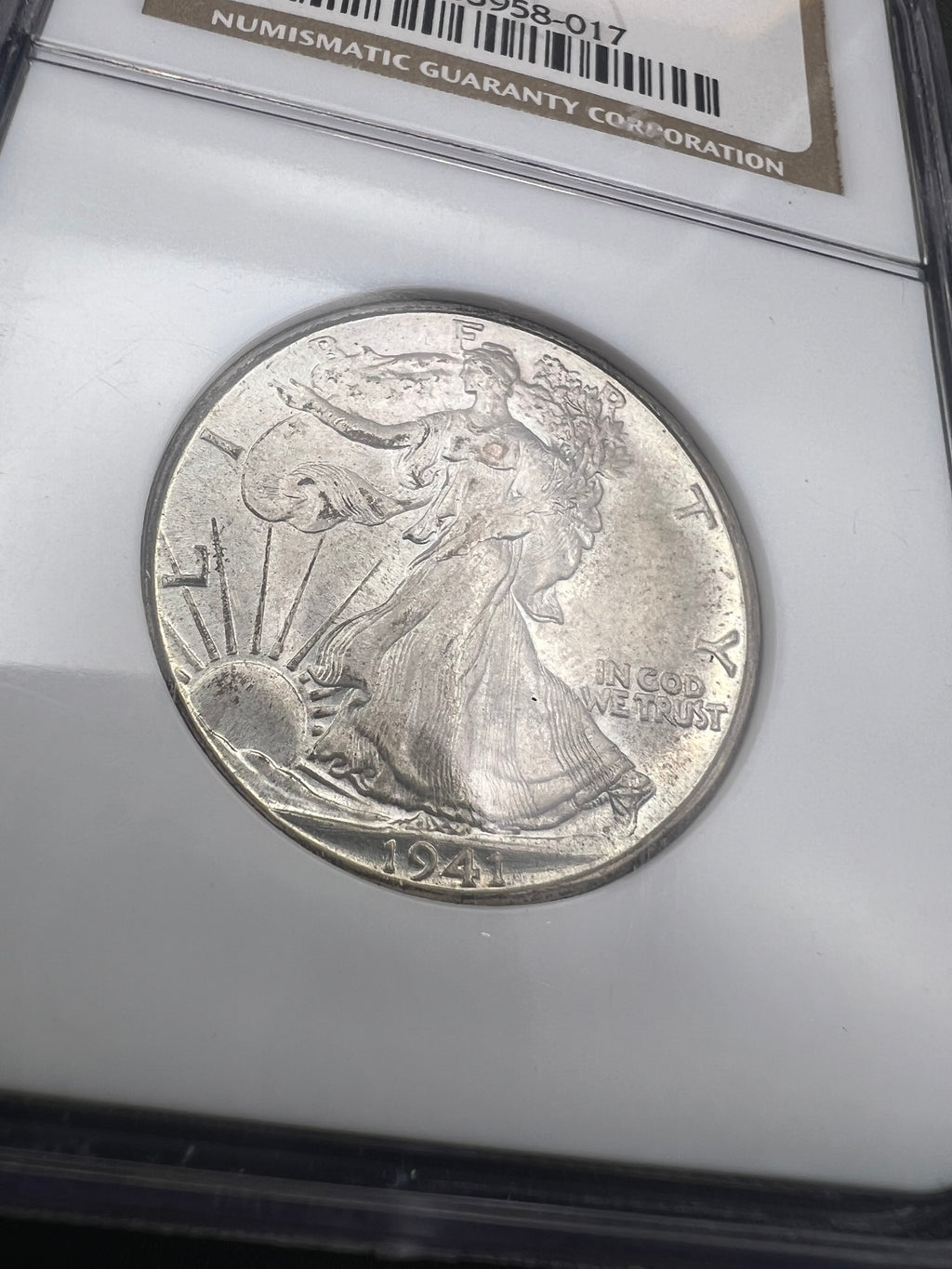 1941-D MS65 Walking Liberty Half Dollar NGC