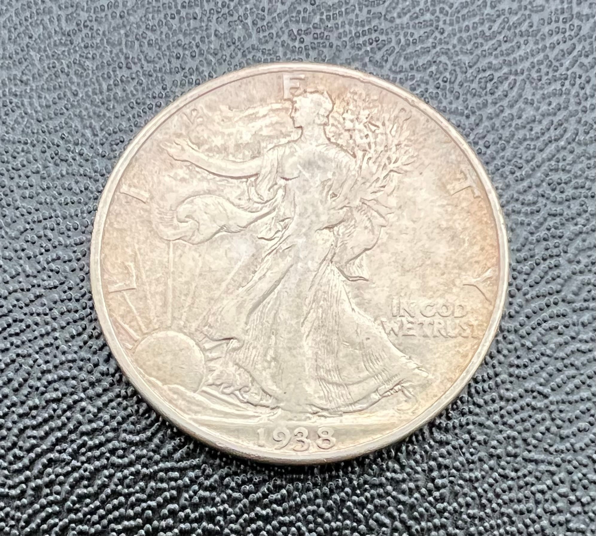 1938-D Walking Liberty Half Dollar