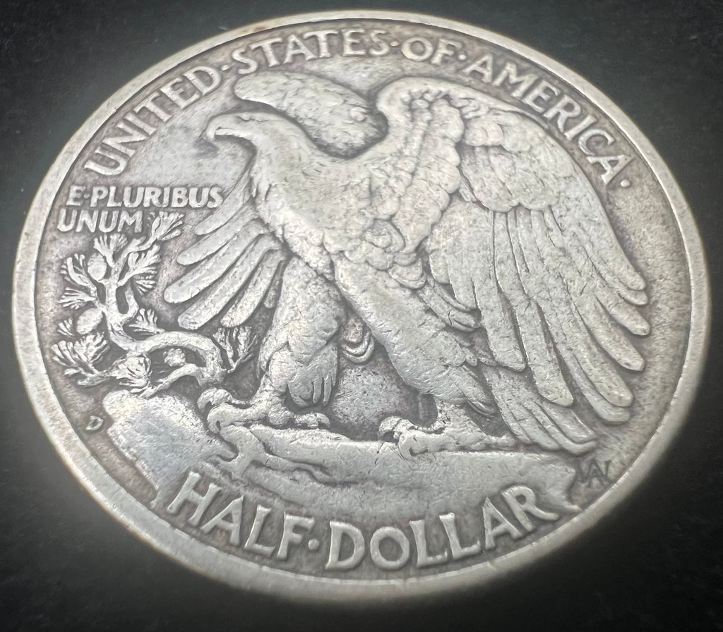 1938-D Walking Liberty Half Dollar